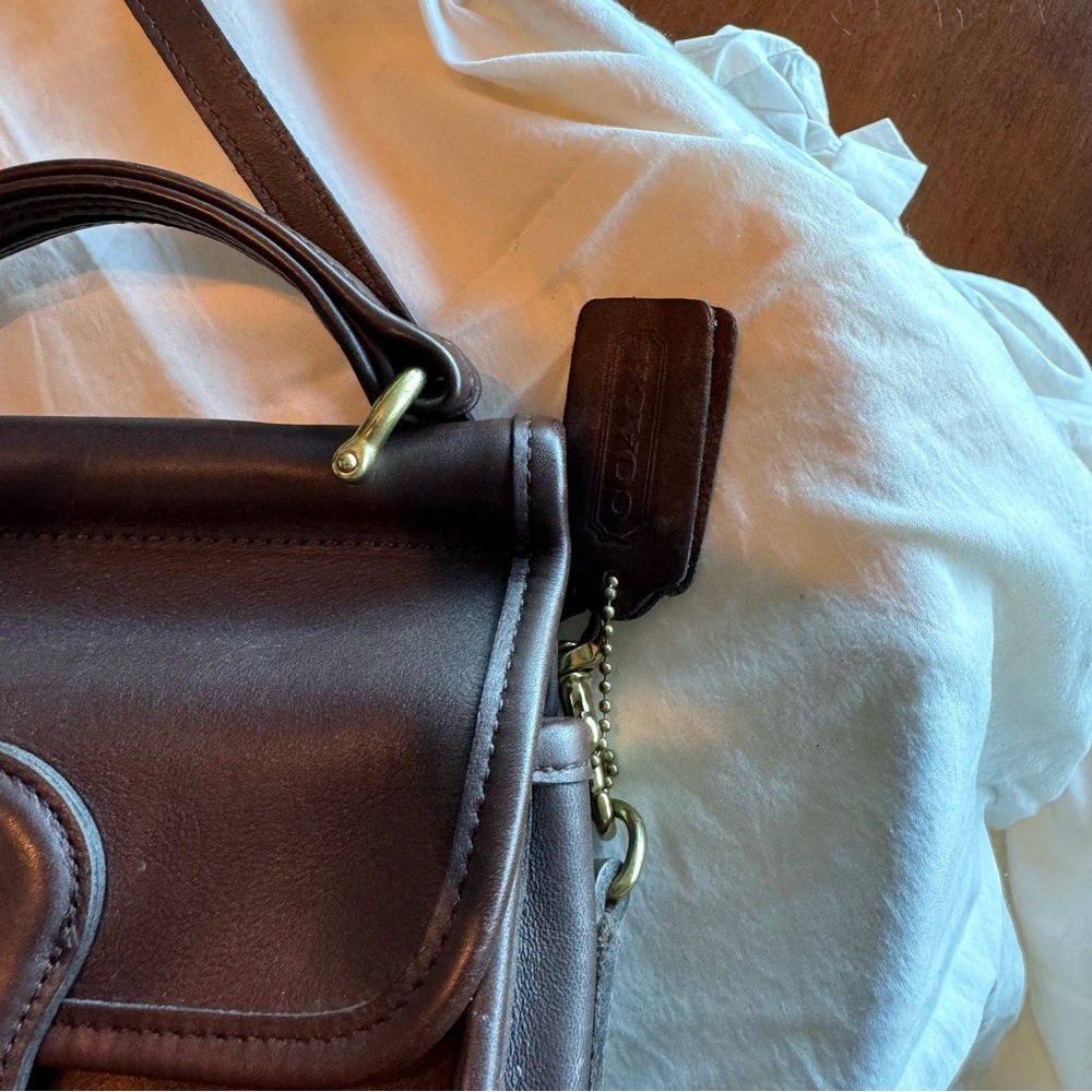 Coach Brown Leather Handbag